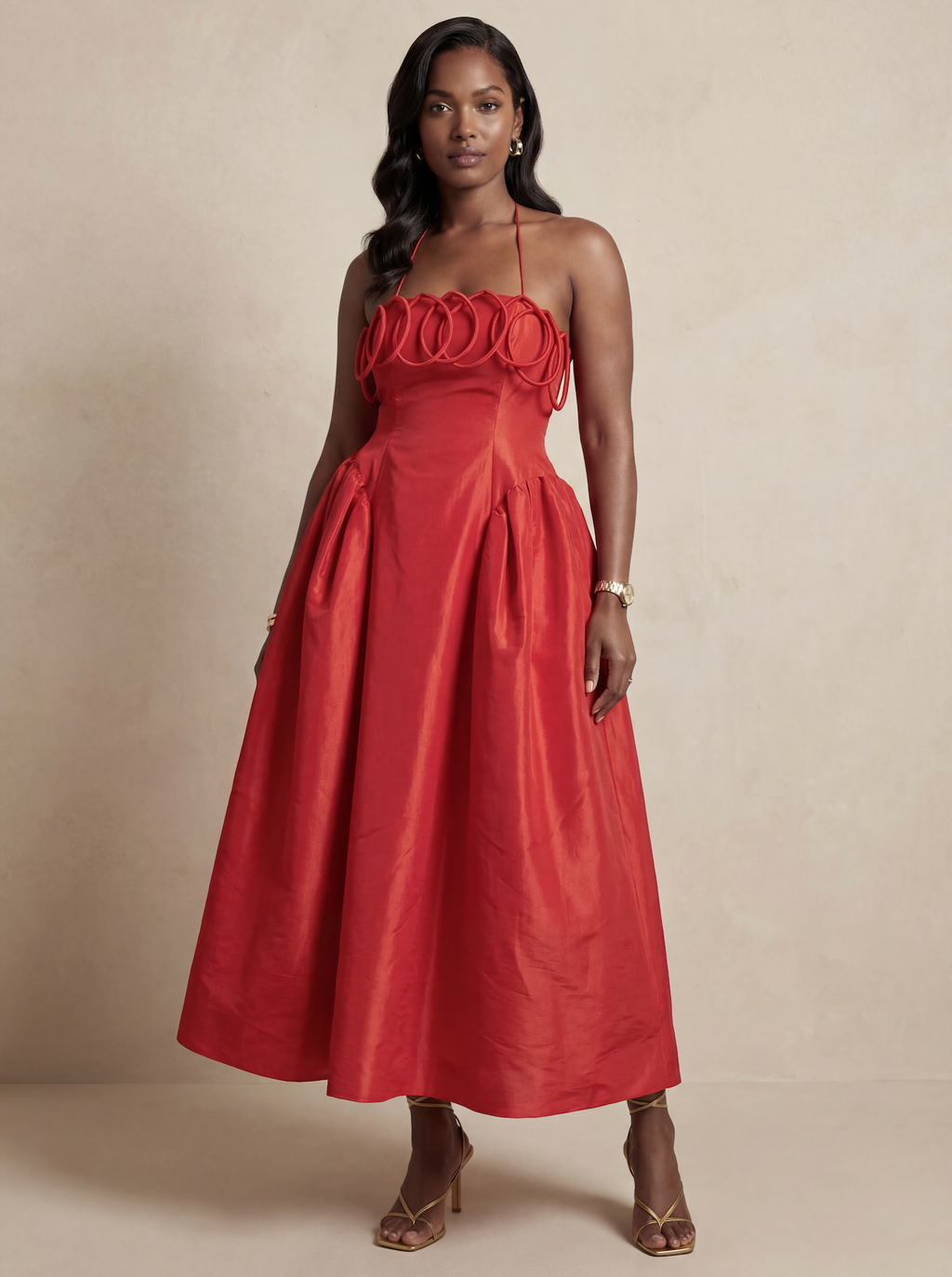 Meraki Midi Dress – DESIRÉE IYAMA