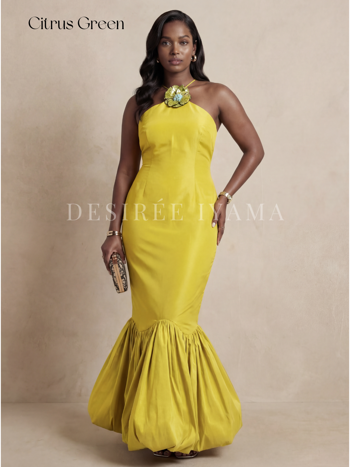 Calina Midi Dress – DESIRÉE IYAMA