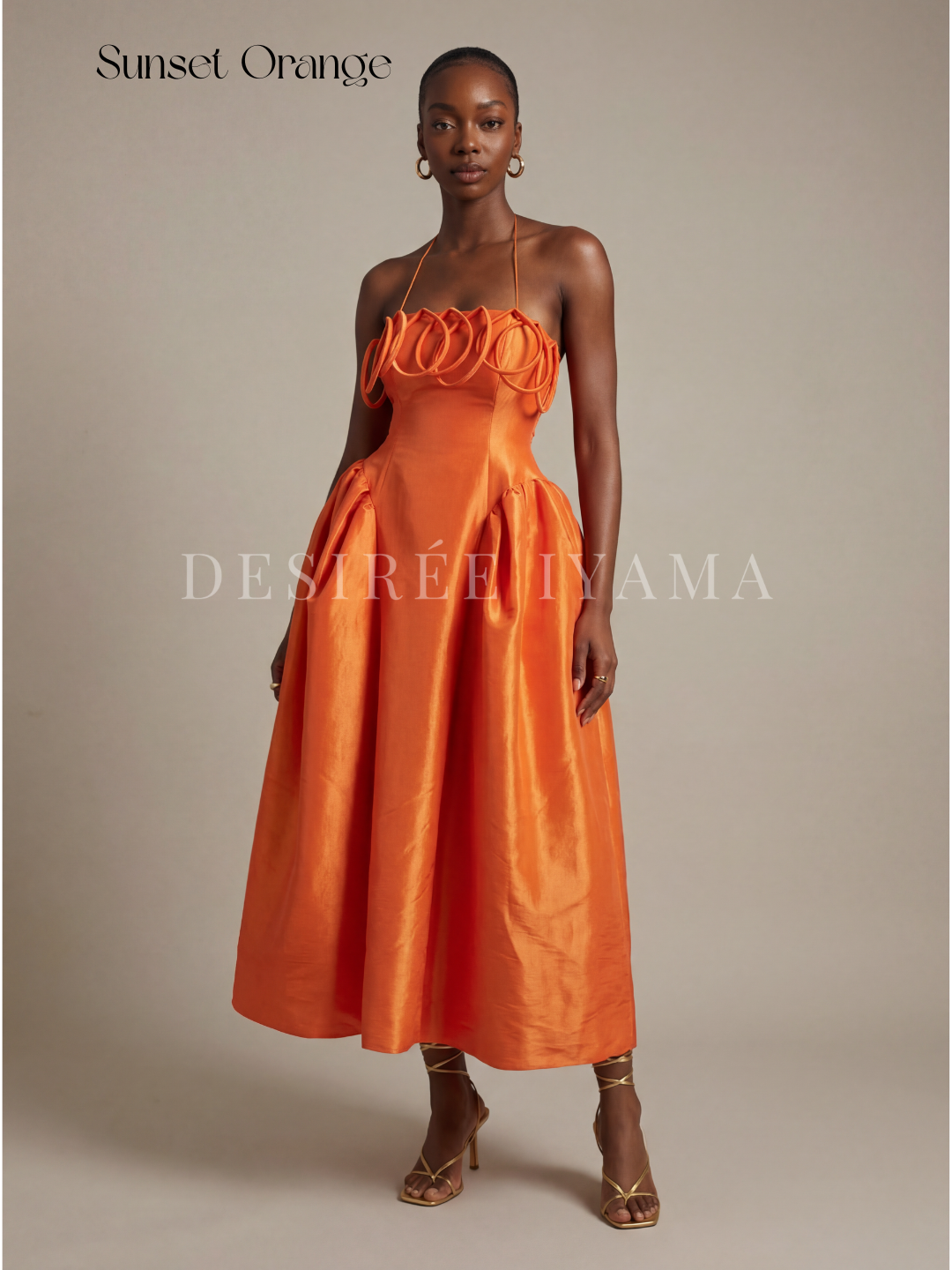 Meraki Midi Dress DESIRE IYAMA Meraki Midi Dress DESIRE IYAMA