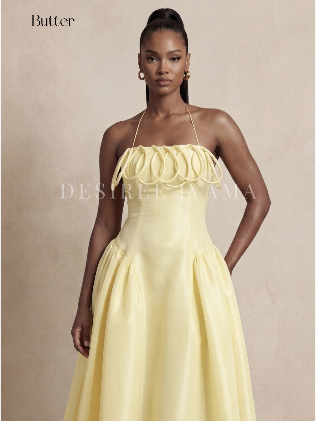 Meraki Midi Dress – DESIRÉE IYAMA