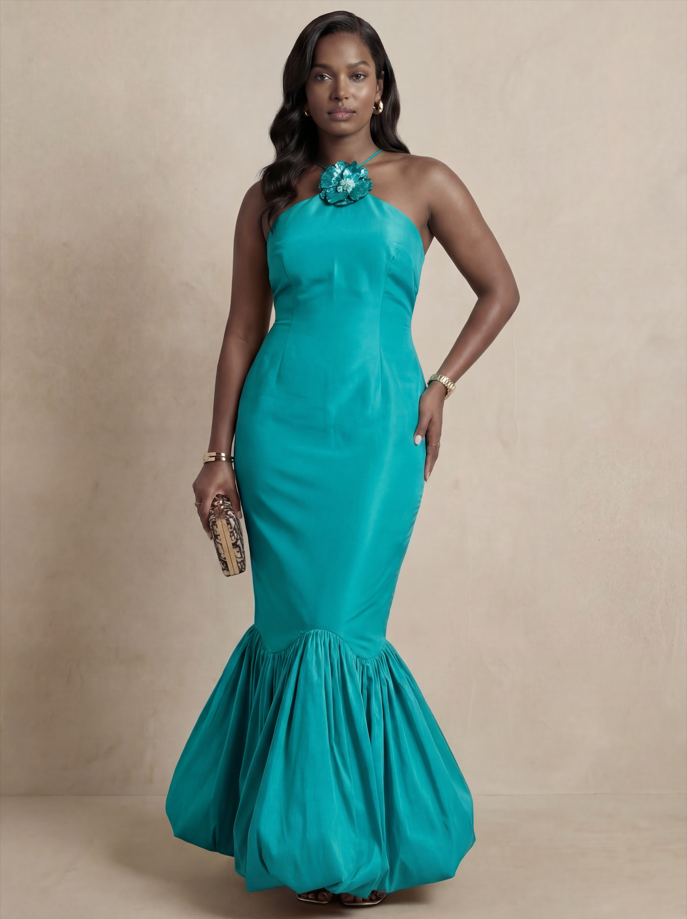 Calina Midi Dress DESIRE IYAMA Calina Midi Dress DESIRE IYAMA