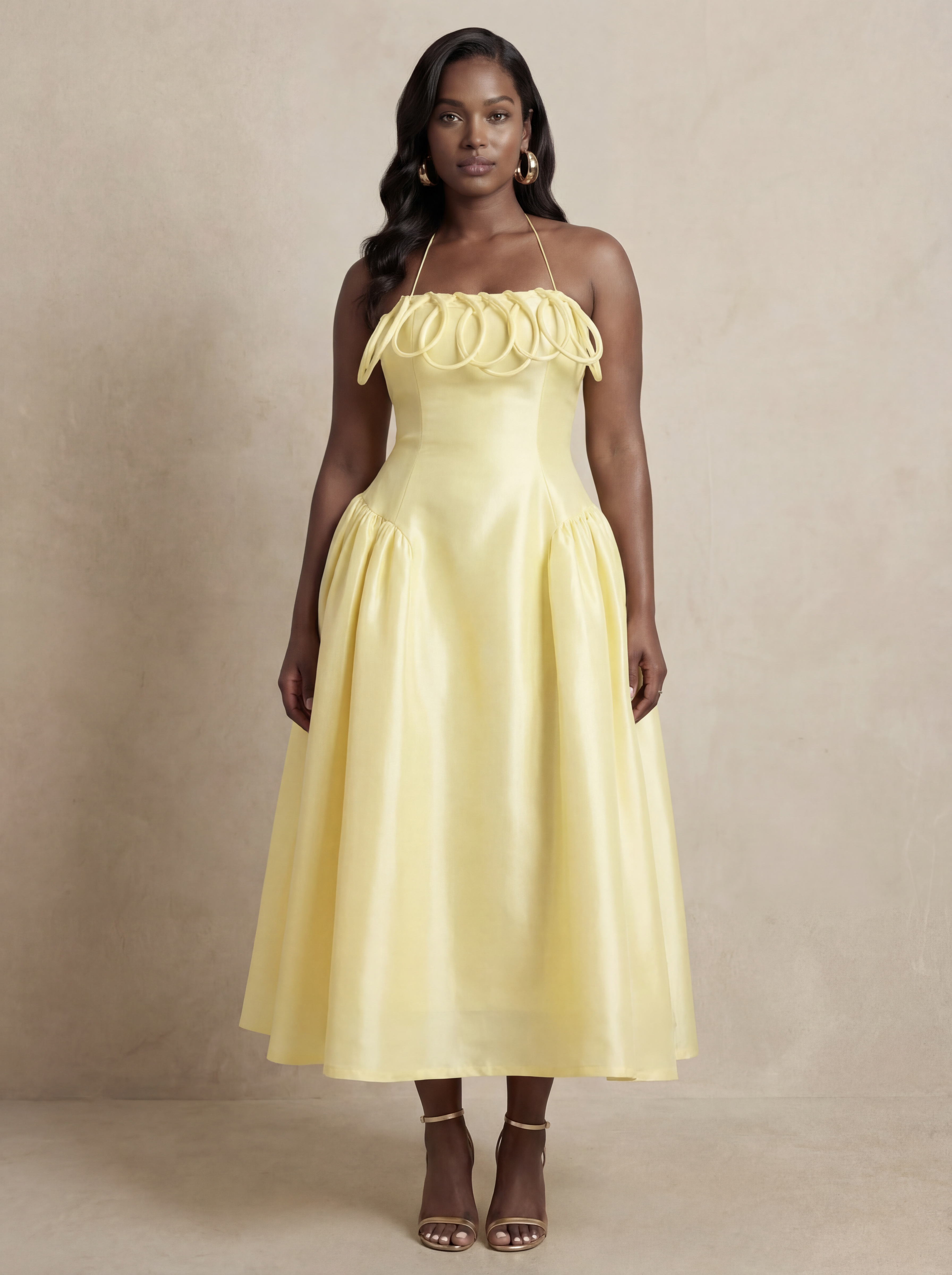 Meraki Midi Dress – DESIRÉE IYAMA